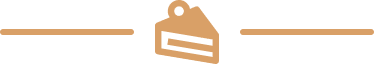 Cake icon with lines